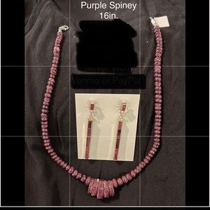 Brand new necklace and earring set.